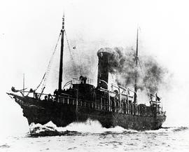 S.S. Bruce I entering North Sydney harbour