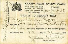 Canada Registration Board fonds