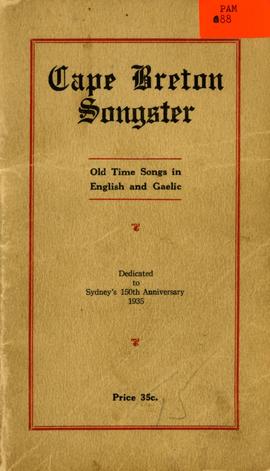 Cape Breton Songster: old time songs in English and Gaelic