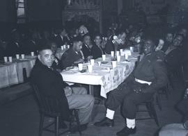 WWII Black Servicemen at Banquet