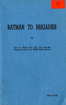 Batman to brigadier