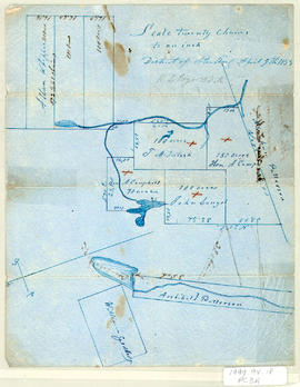 Plan of Lots, District of Stirling