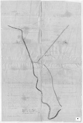 Plan of Messers Staples Farms in Onslow, 1871