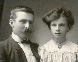 Hudson Webber & niece Myrtle Webber