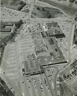 Aerial photograph of Halifax Shopping Centre