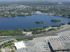 Dartmouth - Lake Micmac - Mic Mac Mall [aerial photograph]