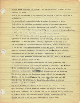 Addresses to the Royal Astronomical Society of Canada (RASC) by Father Burke-Gaffney