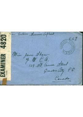 Letter from C. Anthony Law to Jane Shaw Law : [30 September 1941]